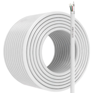 Prama CCTV Cable 90 MTRS 3+1 PT-CMR59P-090/B