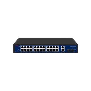 CP PLUS 24 Port PoE Switch with 2 Uplink Port +2 SFP Port [CP-DNW-GPU24G2F2-30]