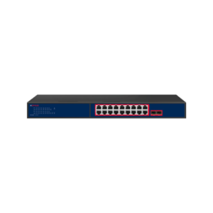 CP PLUS 16 Port PoE + 2 Gigabit Port + 2 SFP Port AI PoE Switch [CP-ANW-GPU16G2F2-N24 ]
